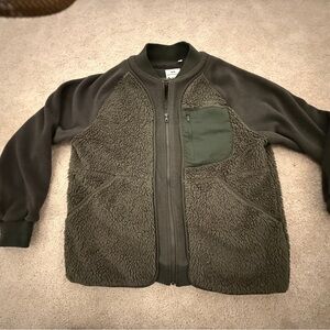 Uniqlo Dark Green Bomber Jacket